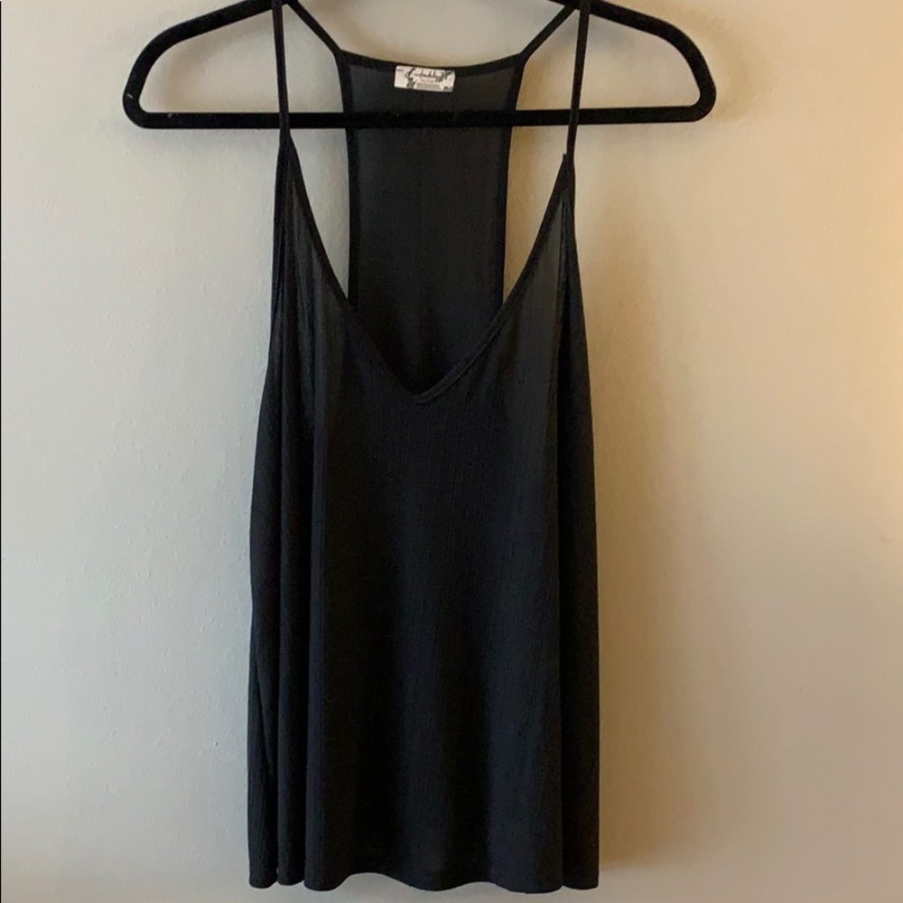NWOT black free people tank top